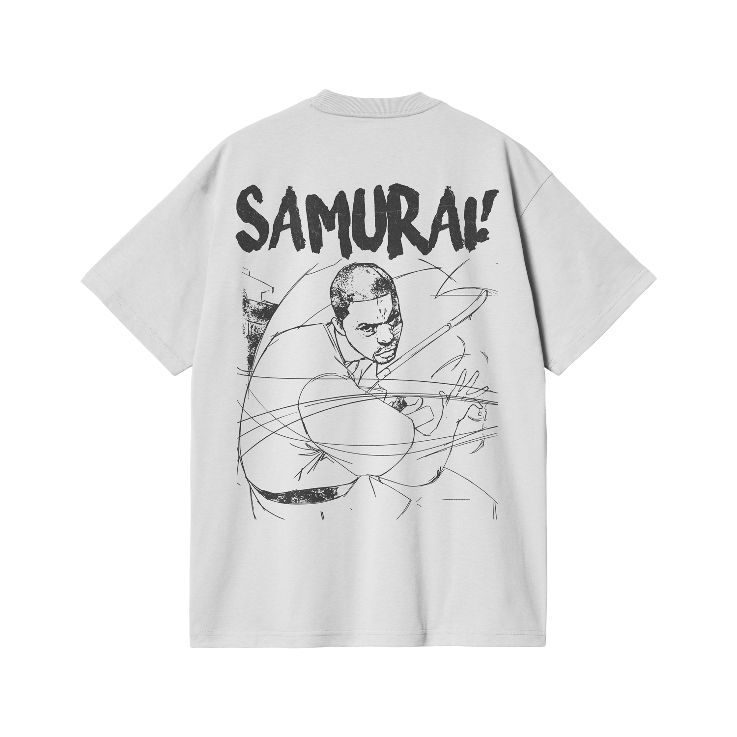 Samurai White Tour Tee – Lupe Fiasco Samurai White Tour Tee – Lupe Fiasco